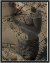 Load image into Gallery viewer, "Maria and the Rest" Premium Matte Paper Wooden Framed Poster