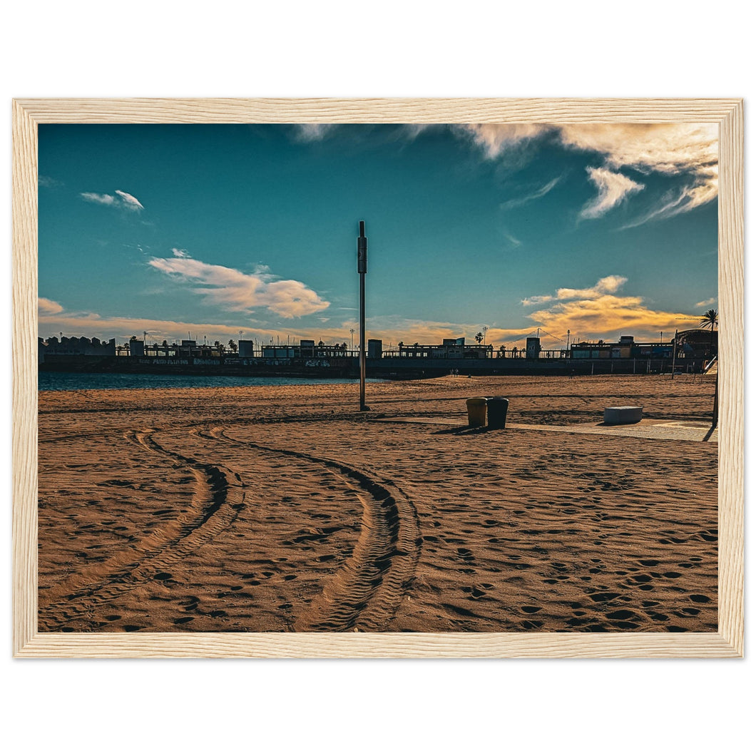 Premium Matte Paper Wooden Framed Poster